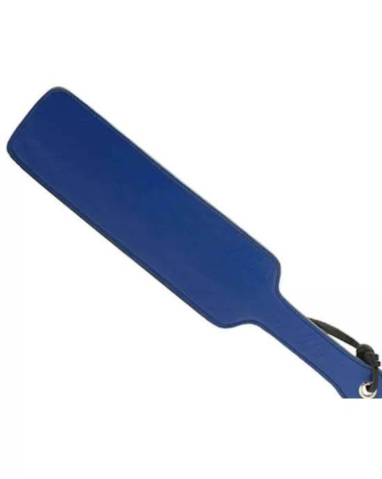 Black and Blue Leather Fraternity Paddle