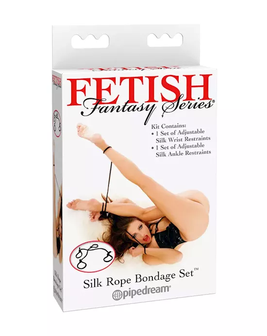 FETISH FANTASY SILK ROPE BONDGE SET