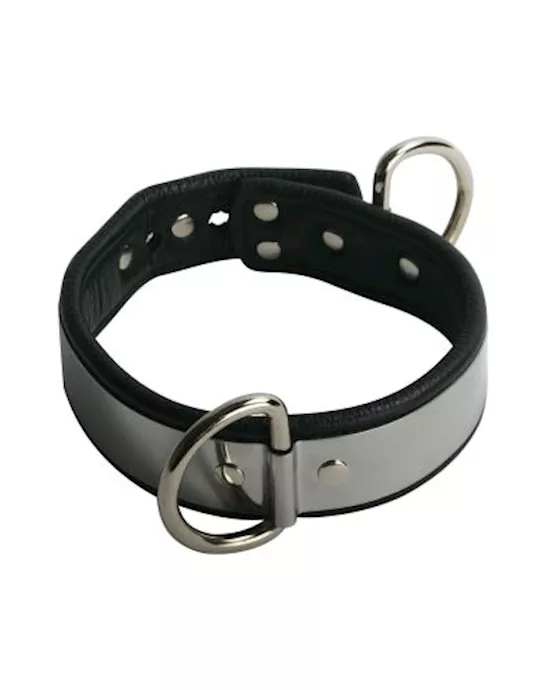 Lined Metal Band Sub-Collar