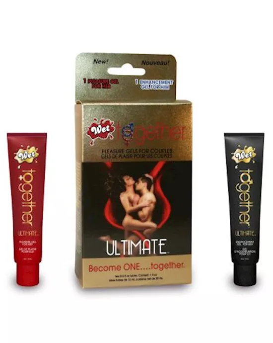 Wet Together Ultimate Pleasure Gels for Couples