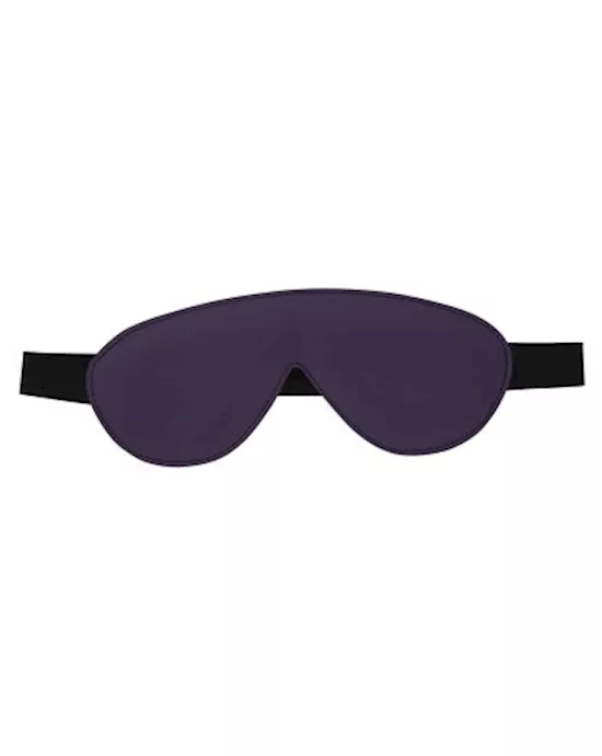 Blindfold Padded Leather
