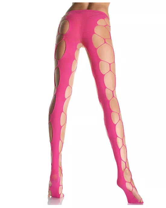 Hexagon Net Pantyhose