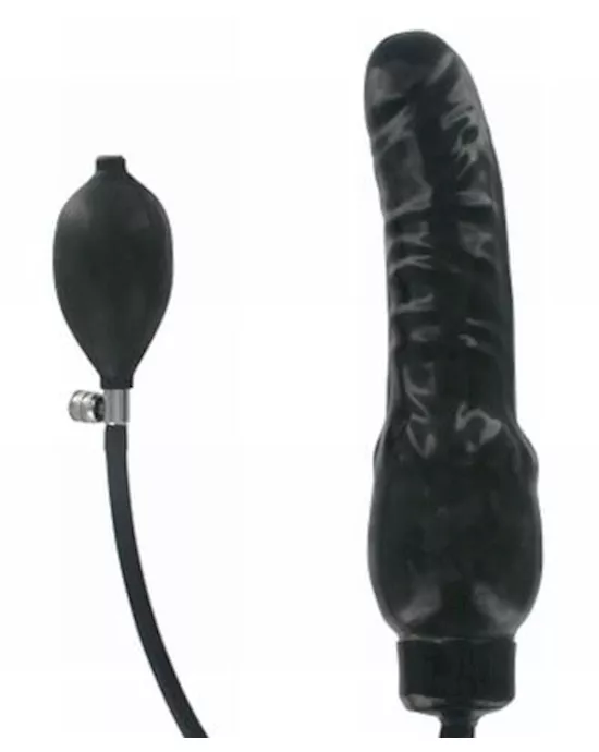 Large Pump-Up Solid Dildo