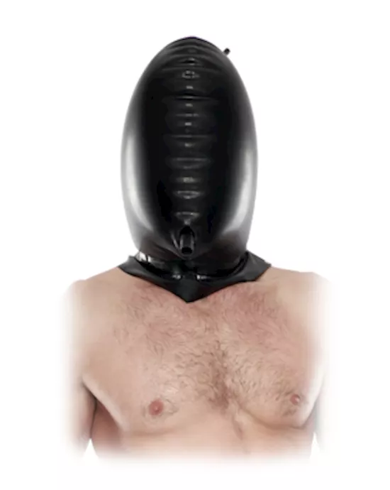 FF EXTREME TOTAL BLACKOUT LATEX HOOD