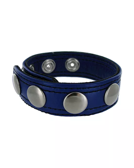 Strict Leather Blue Speed Snap Cock Ring