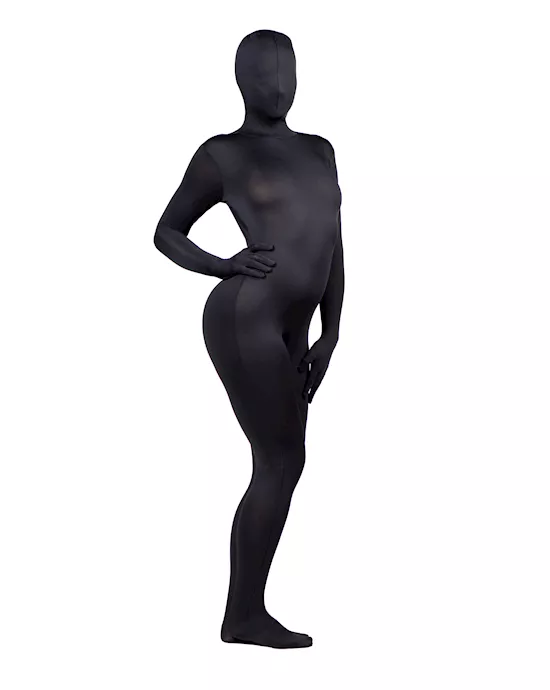 Zentai Full Body Spandex Suit- Black