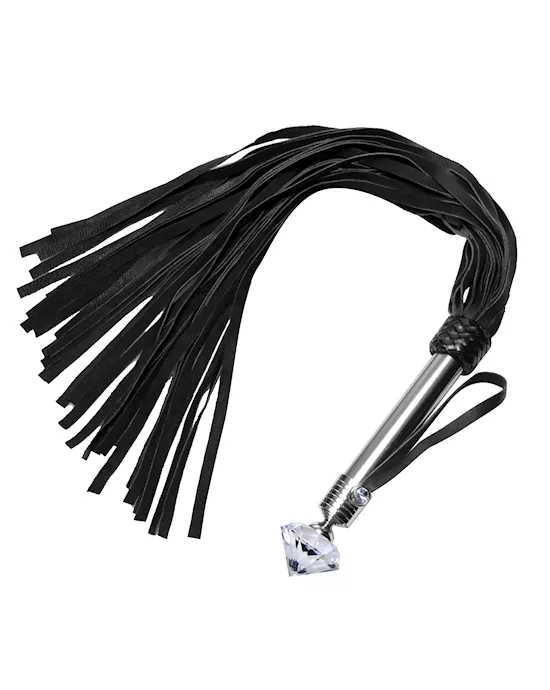 Eternal Diamond Leather Flogger