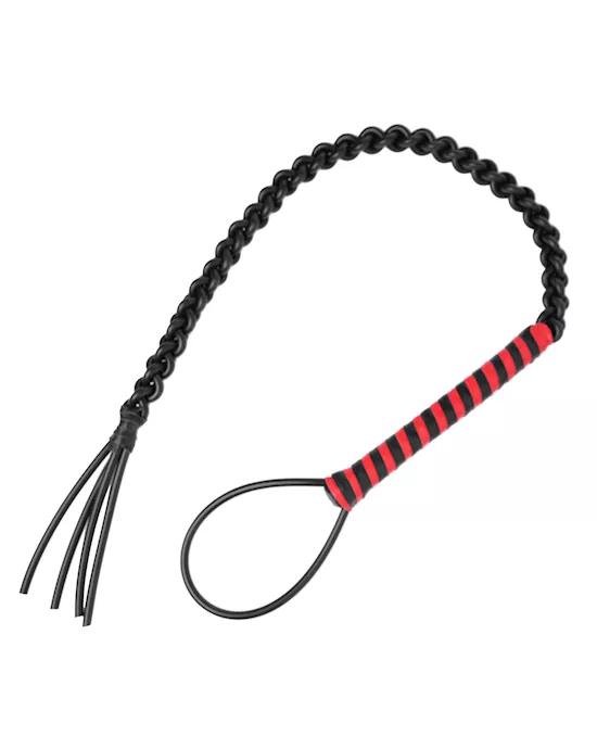 Braided Silicone Flogger