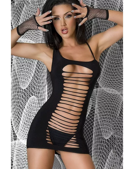 Exposed Black Chemise