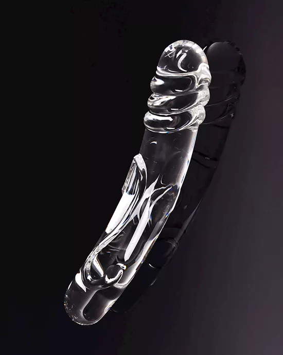 Stimulate Me Glass Anal Toy