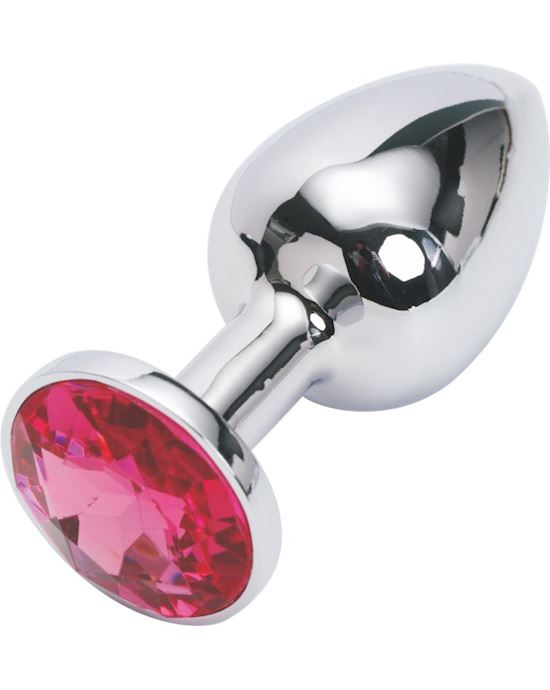 Jewelled Butt Plug- Large