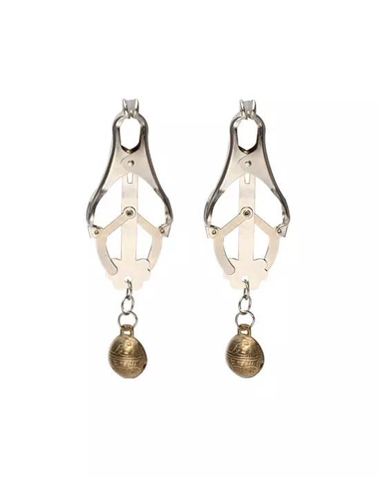Japanese Clover Nipple Clamps With Bells