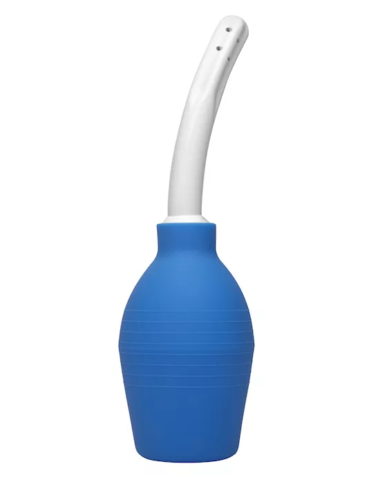 Blue Douche and Enema Flush Bulb