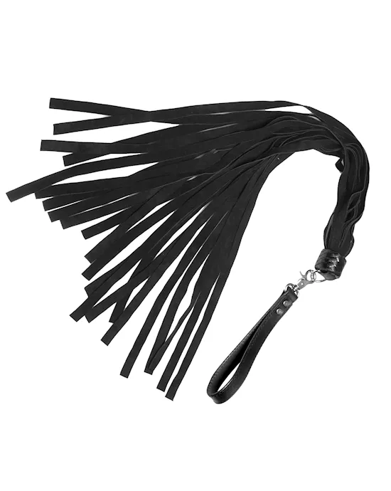 Black Suede Finger Flogger