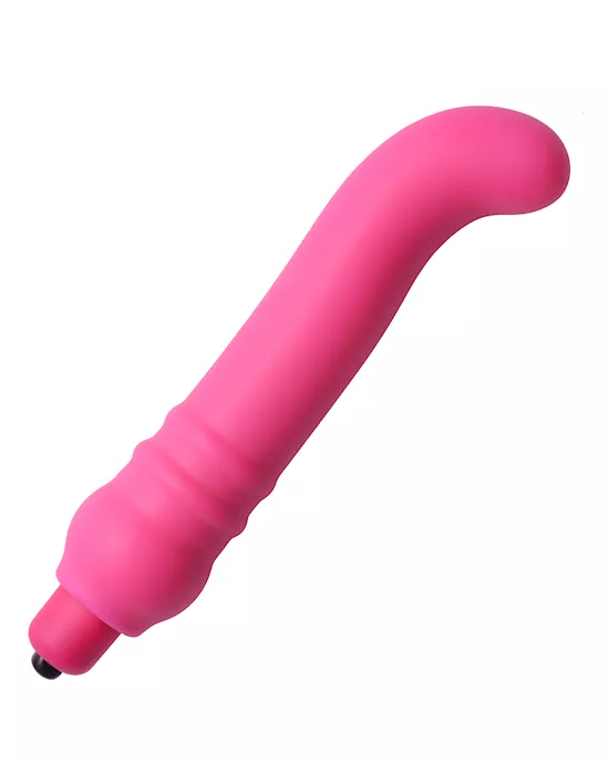 Pink Curve Silicone G-Spot Vibe
