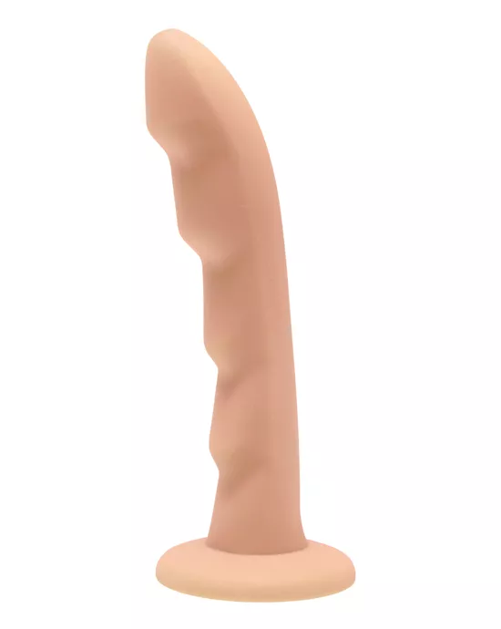Ripples Silicone Strap On Harness Dildo