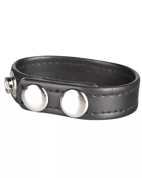 Snap cock ring Black
