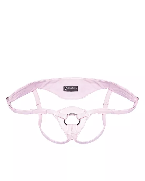 Patent Leather Strap-on Harness