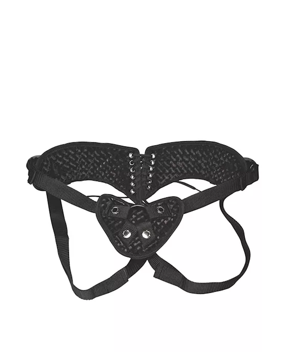Diamond Velvet Strap-on Corset