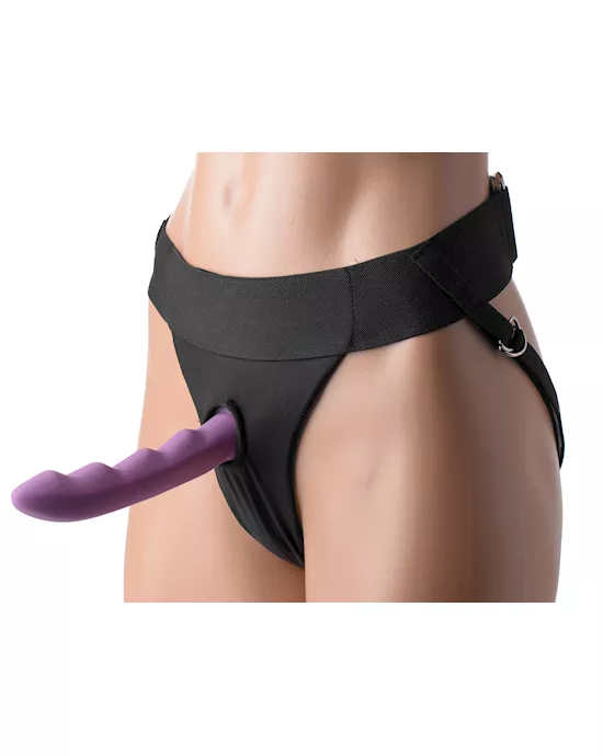Avalon Jock Style Strap On Harness with Dildo