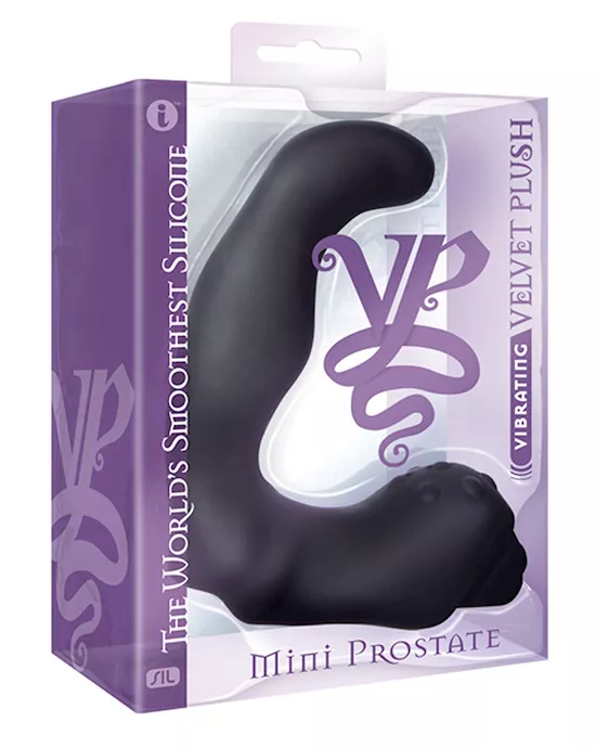 Velvet Plush Mini Prostate Black
