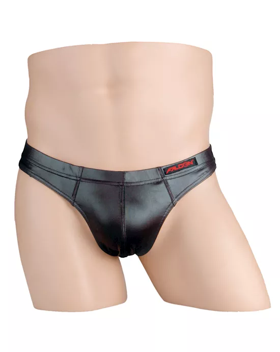 Wet Look Brief Large