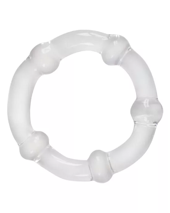 Glass Cock Ring 45mm Clear