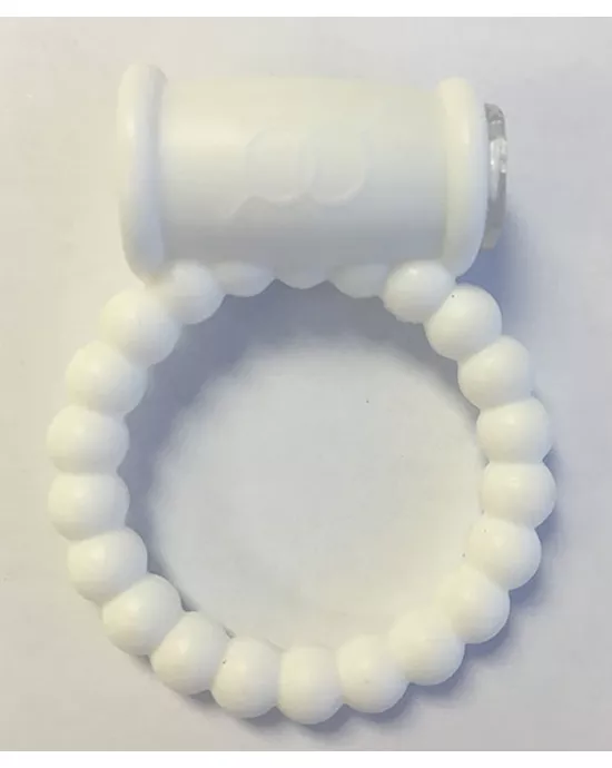 Pearl Necklace Vibrating Cockring