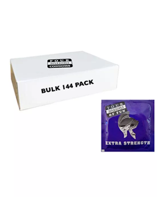 Four Seasons Extra Strength Condoms 144