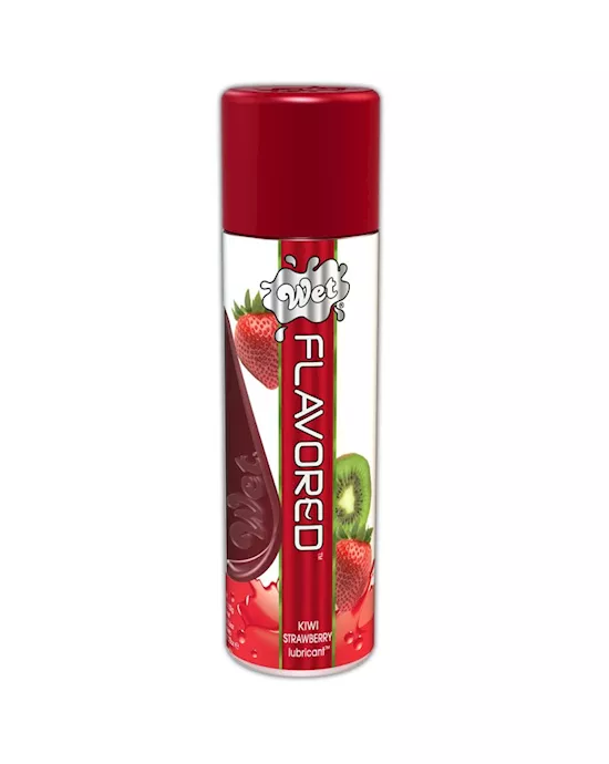 Wet Flavored Gel Lubricant Kiwi Strawberry 35oz