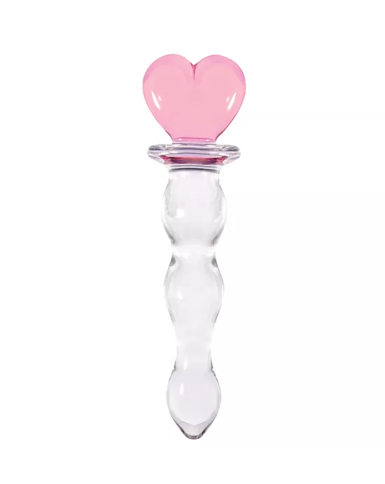 Crystal Heart of Glass Pink