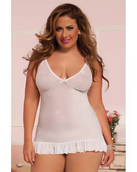 Bedazzled Bride Chemise