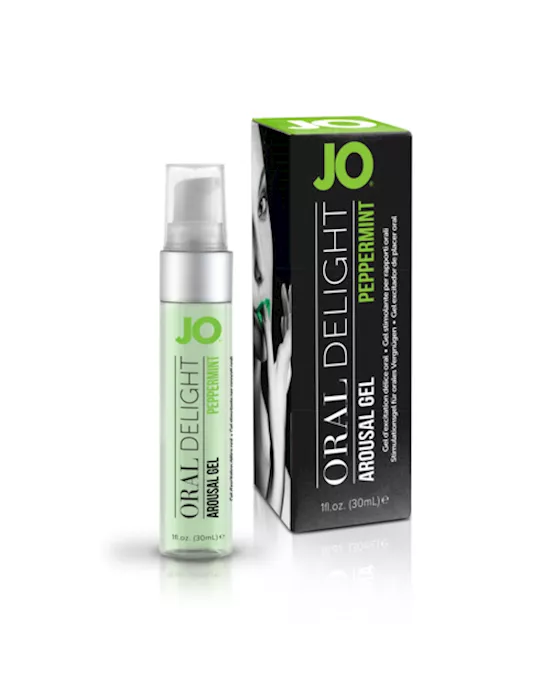 JO Oral Delight Peppermint Pleasure 1oz 30ml