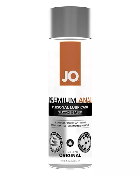 Jo Premium Silicone Anal Lubricant - 240ml