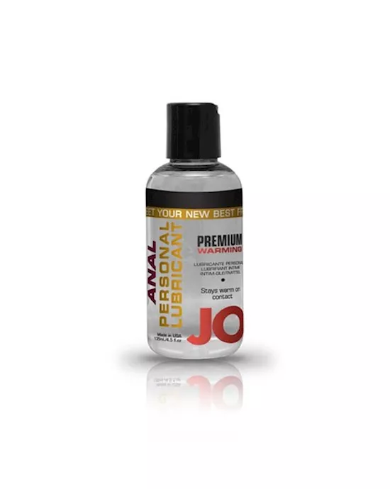 System JO Anal Silicone Lubricant Warming 120 ml