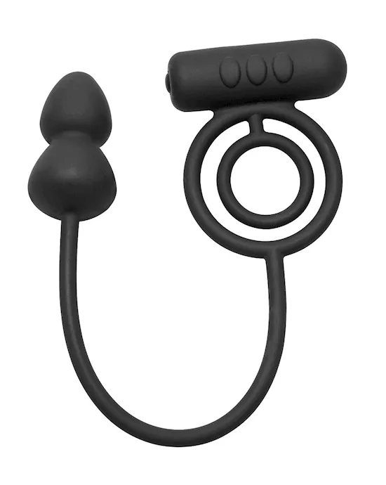 Voyager Vibrating C-ring and Anal Stim
