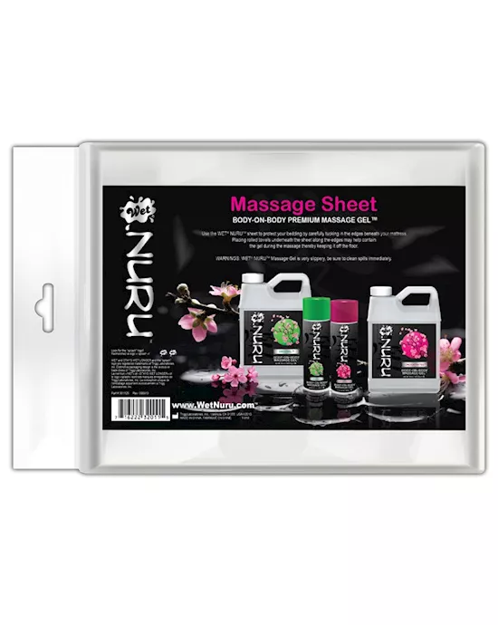 Wet Nuru Massage Sheet