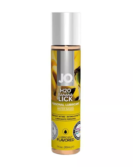 System JO H2O Lubricant  30 ml - Banana