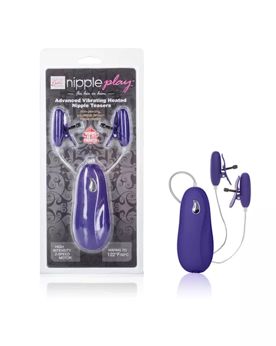 nipple play Vibrating Heated Nipple Teasers