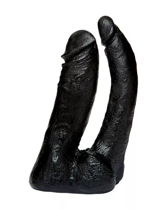 Vac-U-LOCK CODE BLACK Double Penetrator Dildo The Naturals