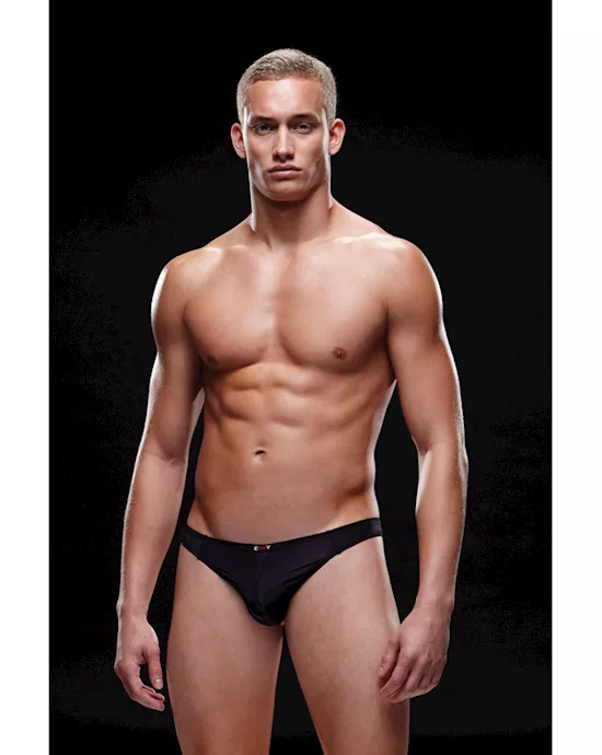 Envy Microfiber Thong L XL Black