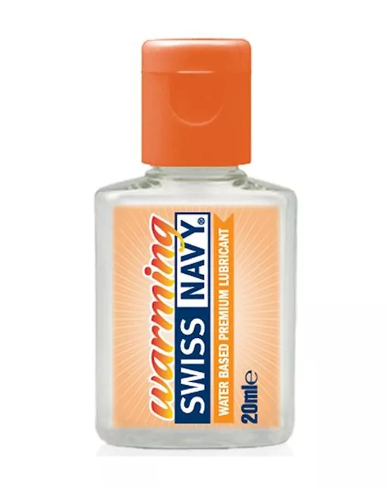Swiss Navy Warming Lubricant 06oz 20ml