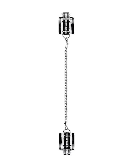Translucent Leg Cuffs with  Stripes