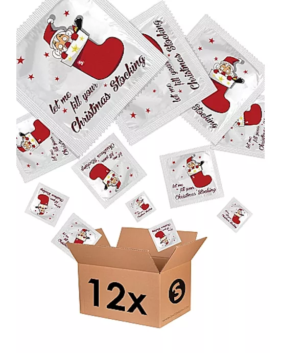 Funny Condom Let me fill your Christmas Stocking Pack