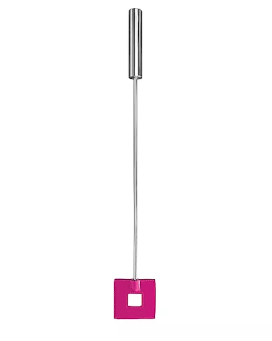 Leather Square Tipped Crop