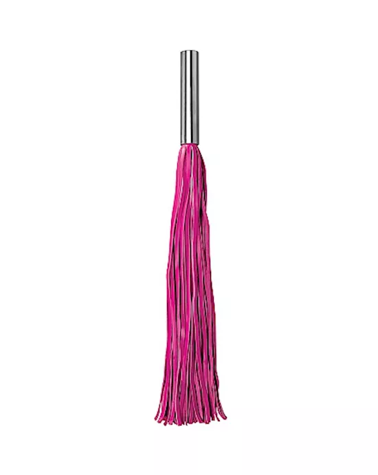 Leather Whip Metal Long