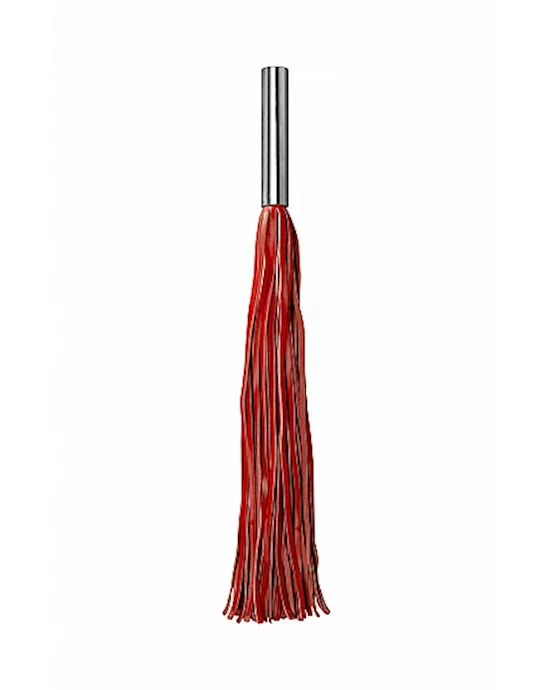 Leather Whip Metal Long