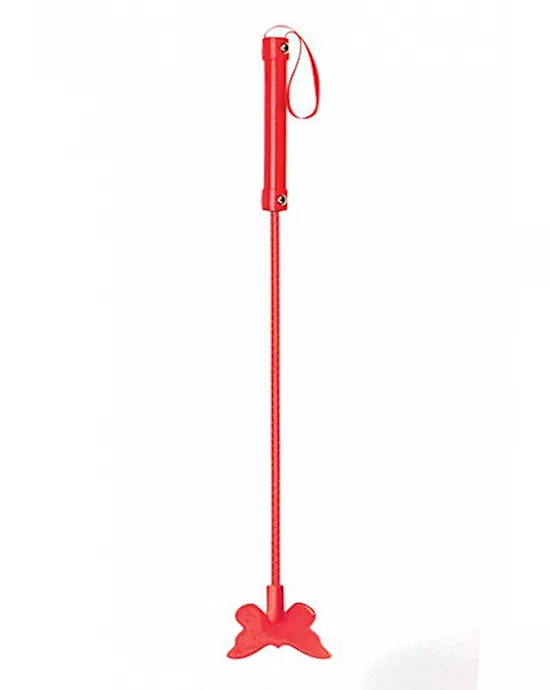 Butterfly Crop PVC Red