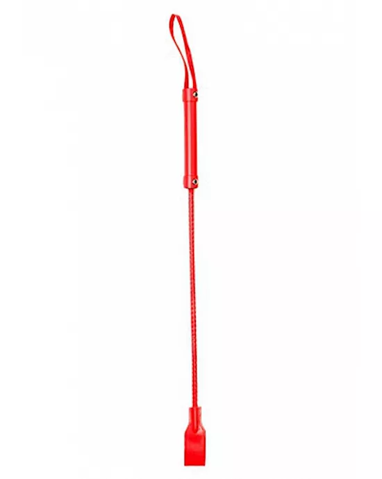 Cube Tipped Crop PVC Red