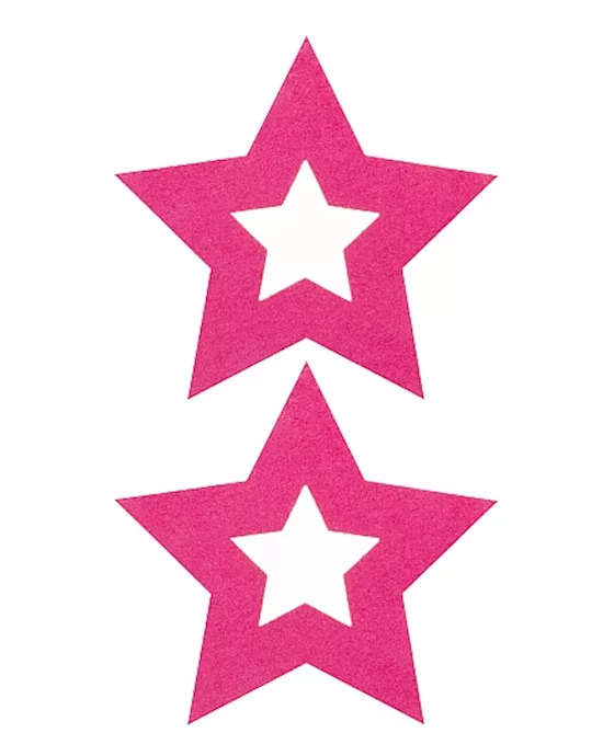 Nipple Sticker Stars Pink